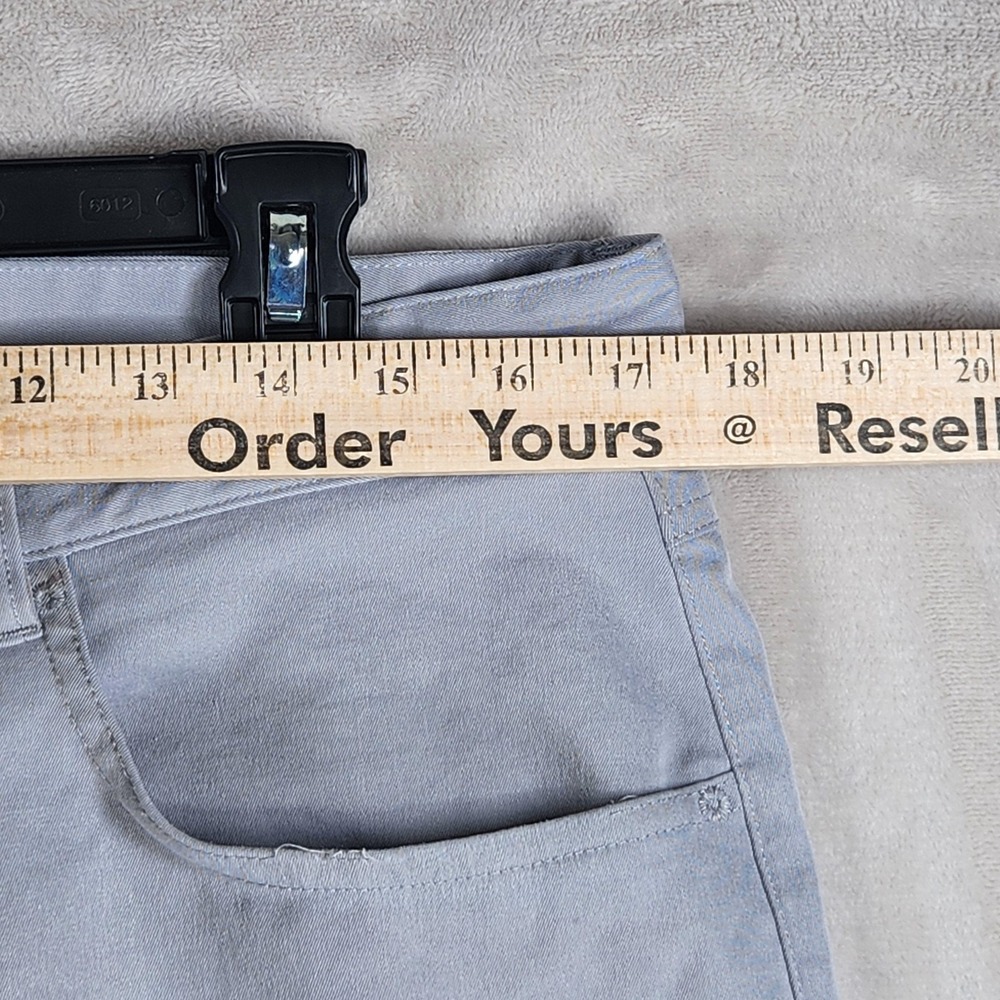 Peter Millar Pants Mens 34x32 Gray EB66 Performance 5 Pocket Chino Golf Casual - Picture 8 of 13
